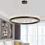 Orianina Crystal Round Chandelier 3000K(changeable)