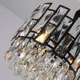 Molinist Clear Crystal Round pendant light