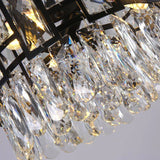 Molinist Clear Crystal Round pendant light