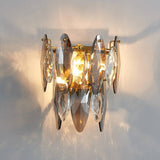 Laza Crystal Wall Sconce 12"H