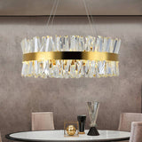 Colvin Crystal Round Chandelier Height 12"