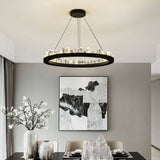 Orianina Crystal Round Chandelier 3000K(changeable)