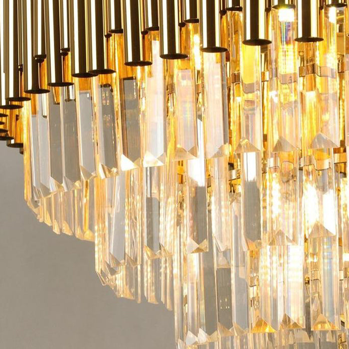 Chloe Gold Modern Chandelier